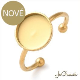 Základ na prsteň s lôžkom CHIRURGICKÁ OCEĽ 10mm, 1ks (CH1783g)